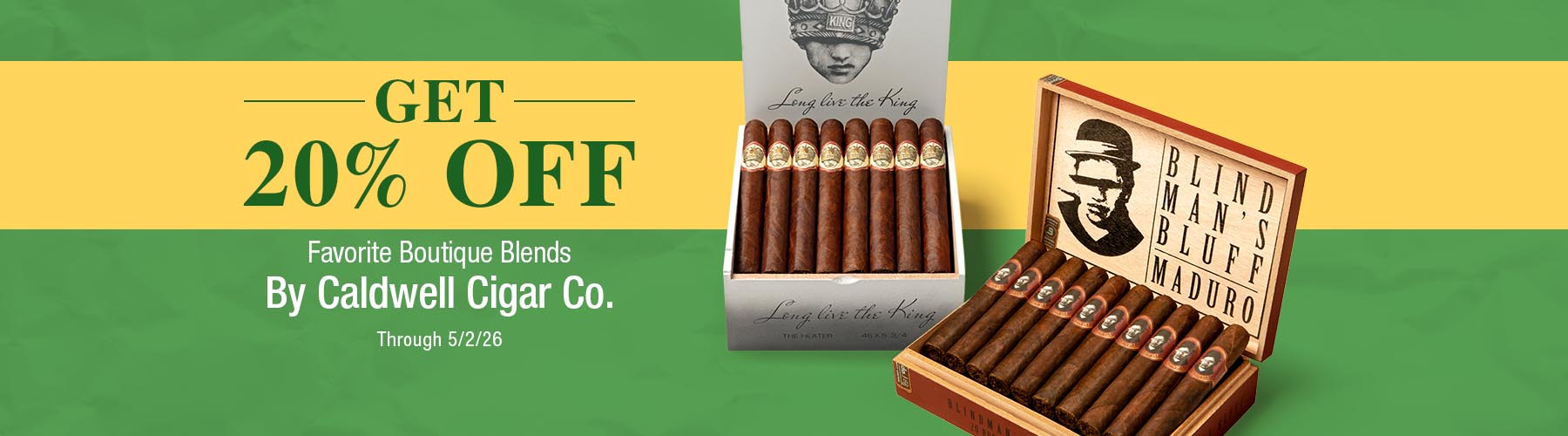 20% off Caldwell