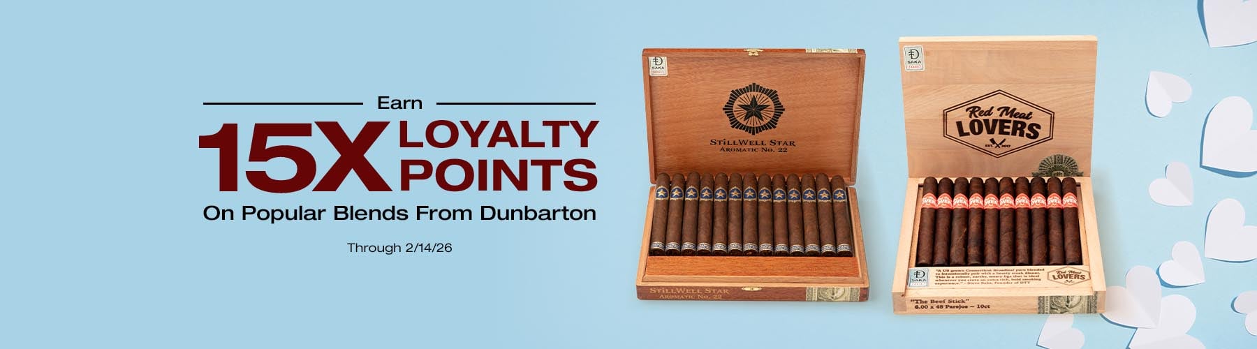Dunbarton 15X Loyalty Points