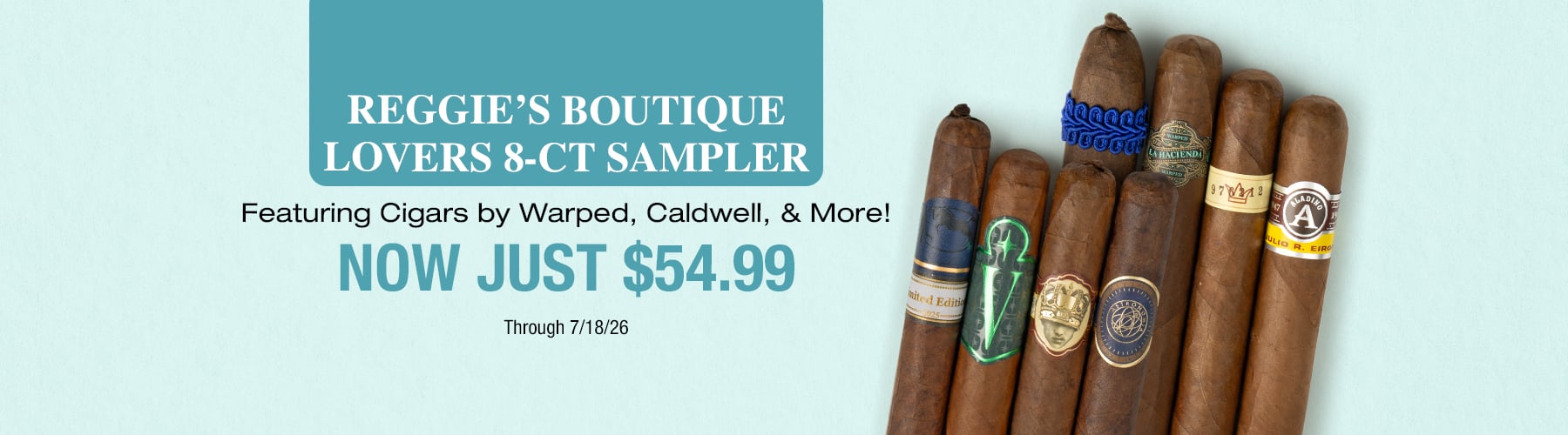 Reggie's Boutique Lovers 8ct Sampler - $54.99