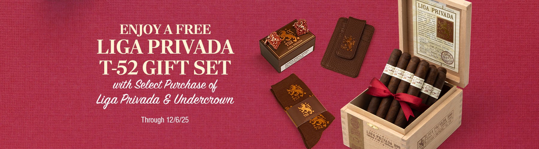 Liga Privada & Undercrown + Free Liga Privada T-52 Gift Set