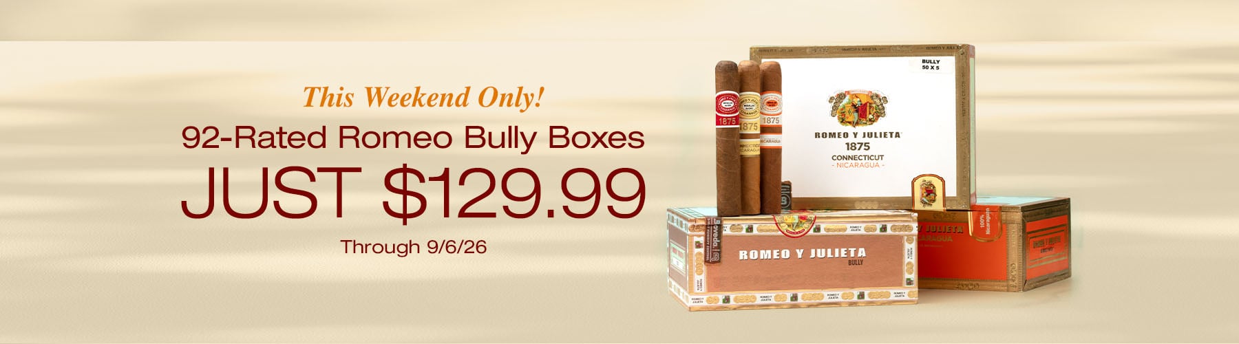 Romeo Bully Boxes $129.99
