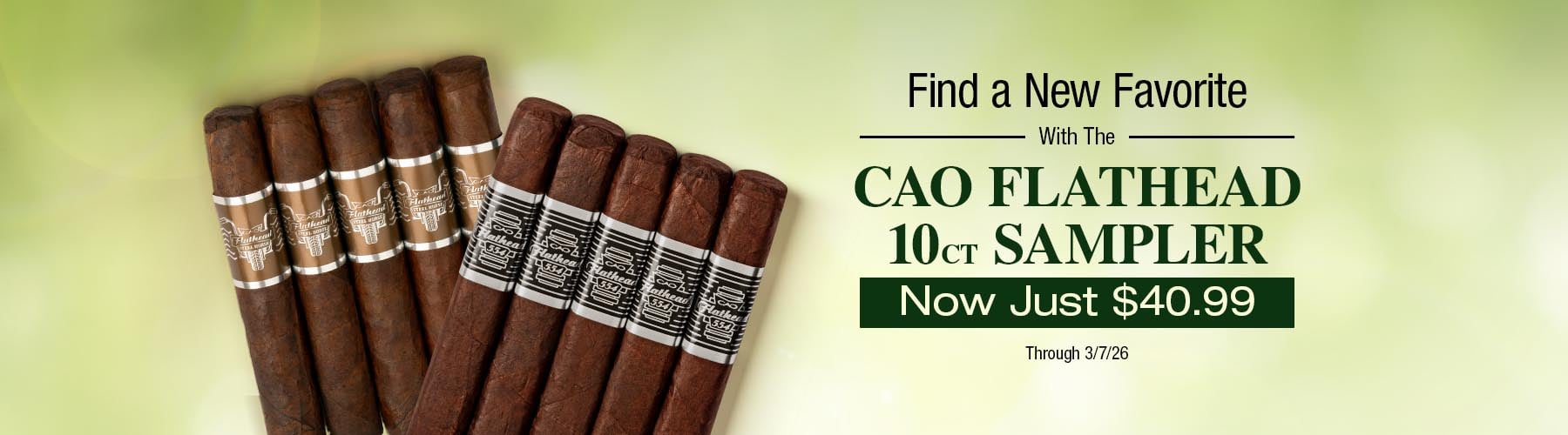 Flathead 10ct Sampler - $40.99