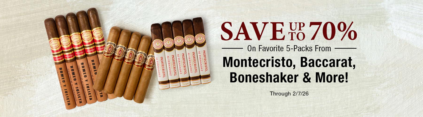 5-pack sale up to 70% off