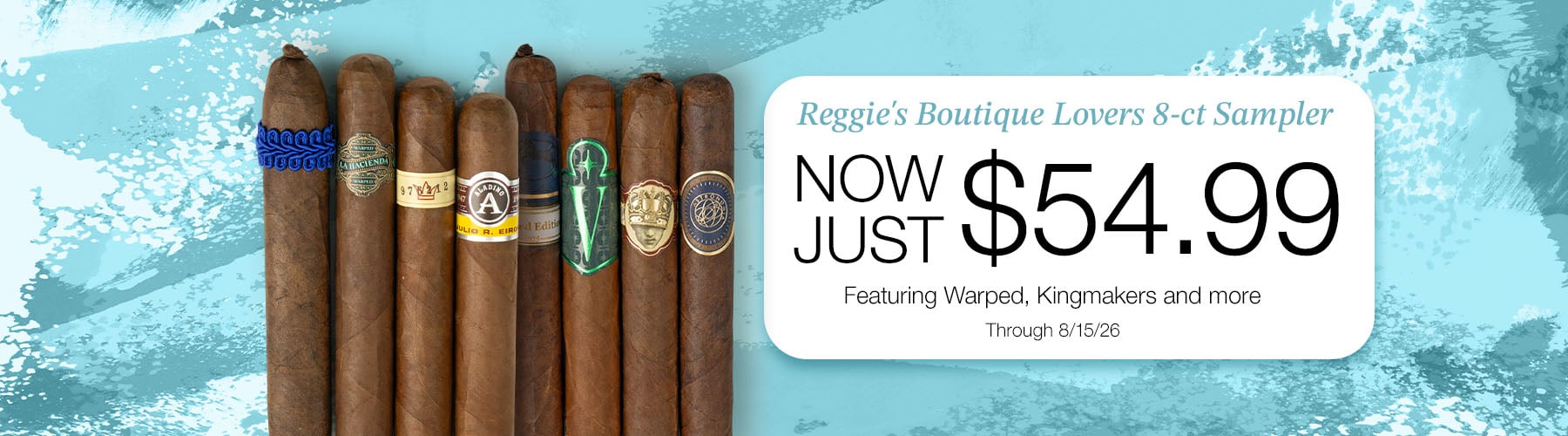 Reggie's Boutique Lovers 8ct Sampler - $54.99