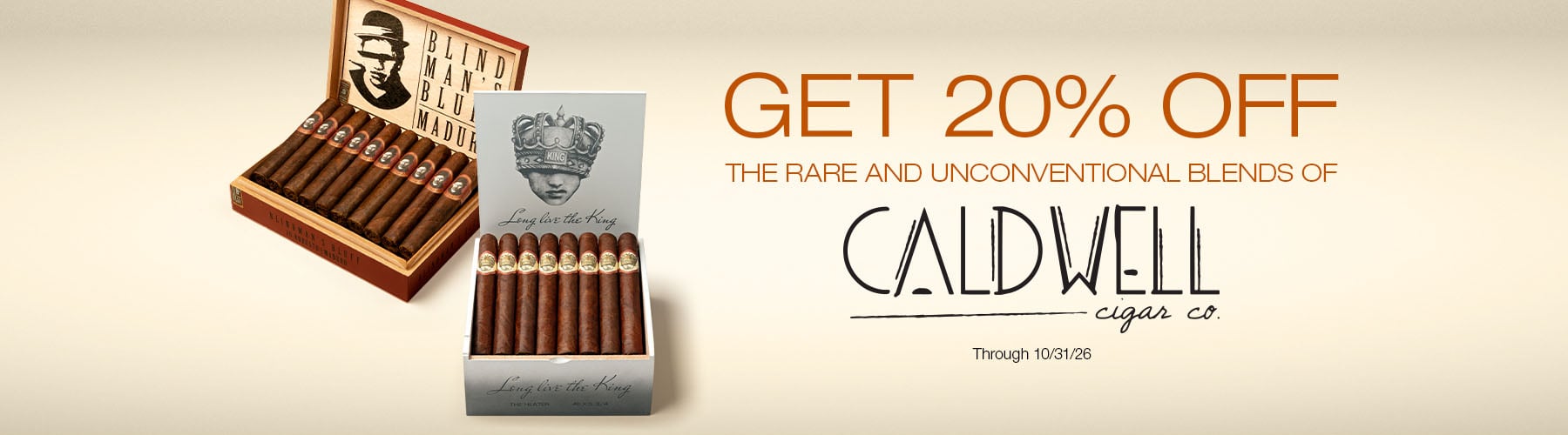 20% off Caldwell