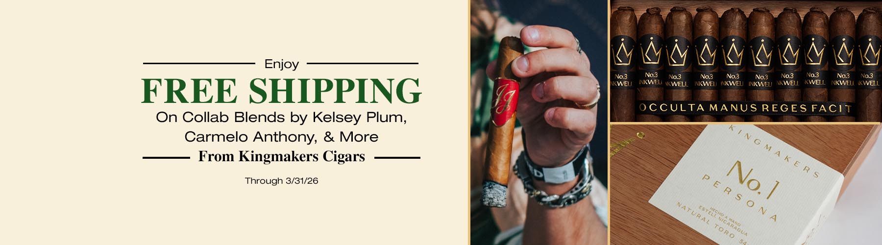 Kingmakers Cigars - Free Shipping