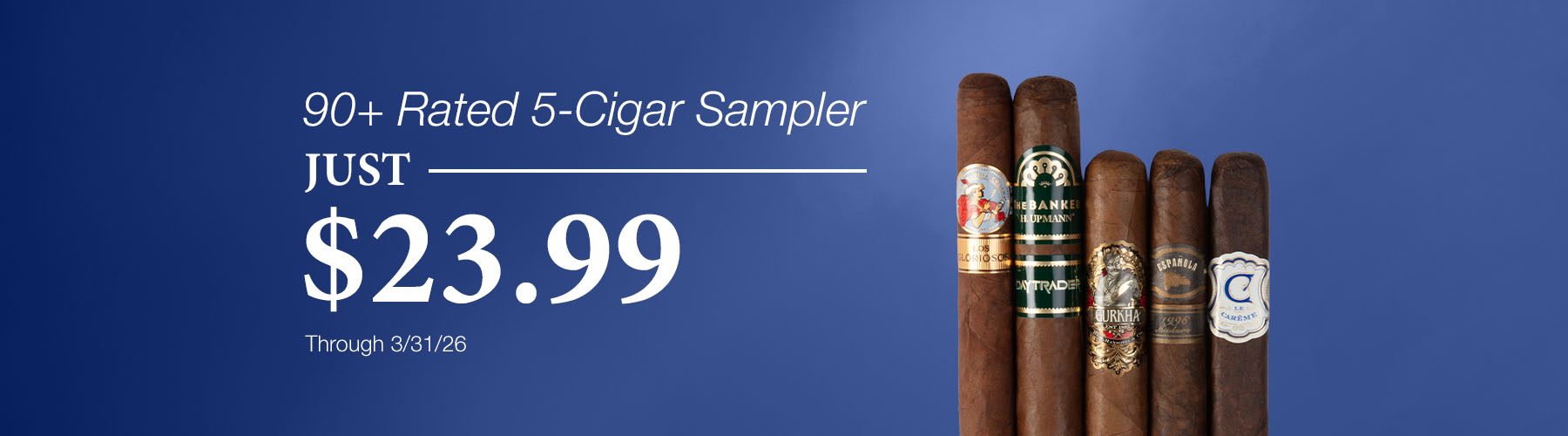 Fantastic 5 Cigar Sampler - $23.99