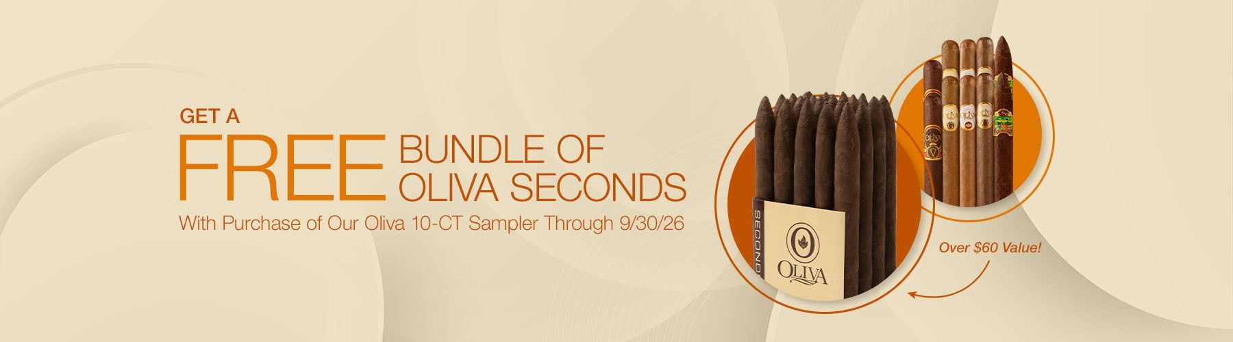 Oliva 10 Ct Sampler + Free Oliva Seconds Bundle