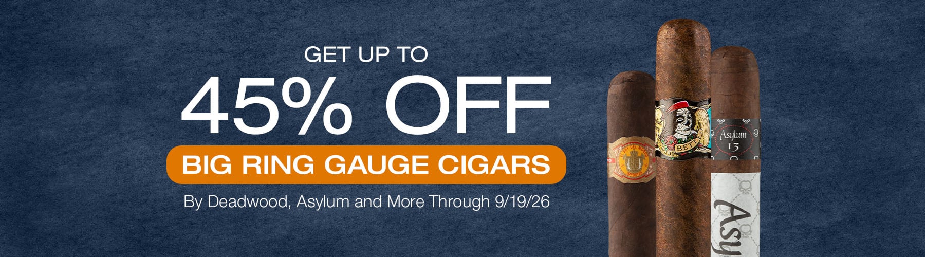 Big ring gauge sale up to 45% off
