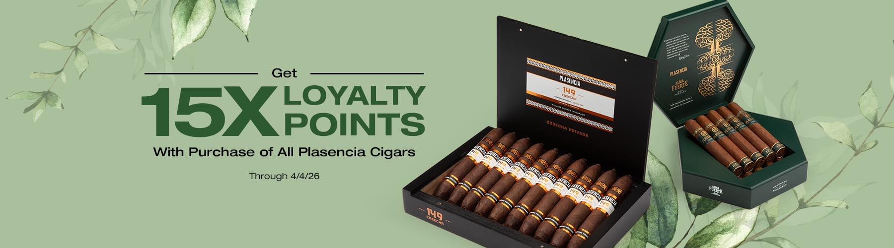 Plasencia 15X Loyalty Points