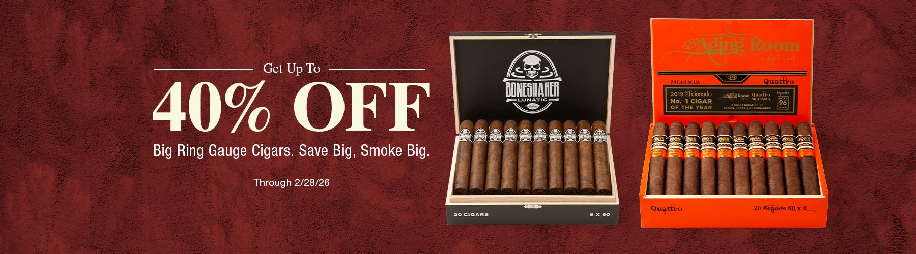 Big Ring Gauge Sale - up to 40% off