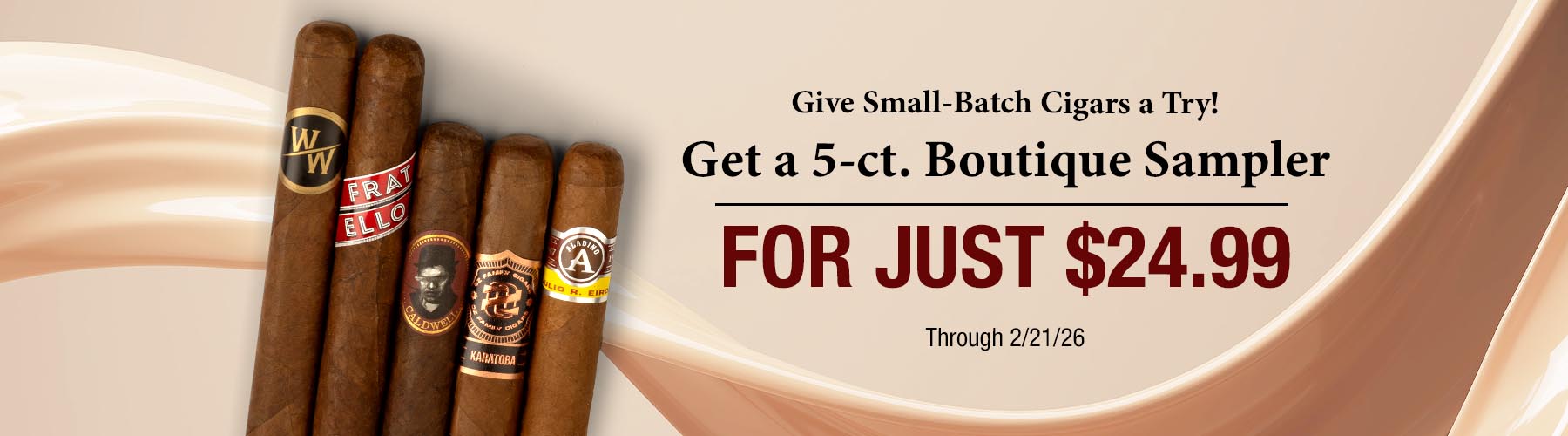 5CT Boutique Sampler #1 - $24.99