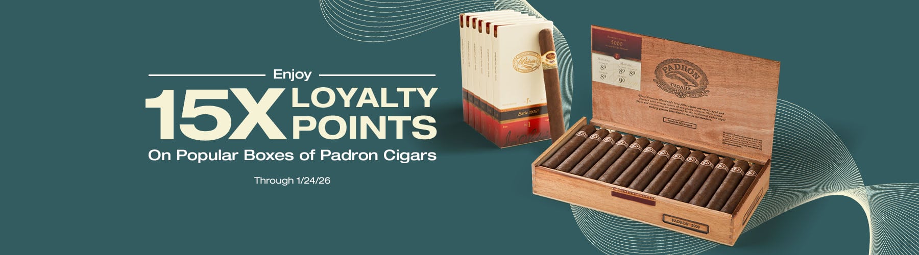 Padron 15X Loyalty Points