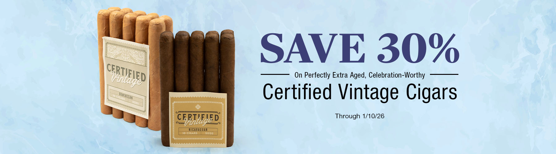 Certified Vintage 30% off