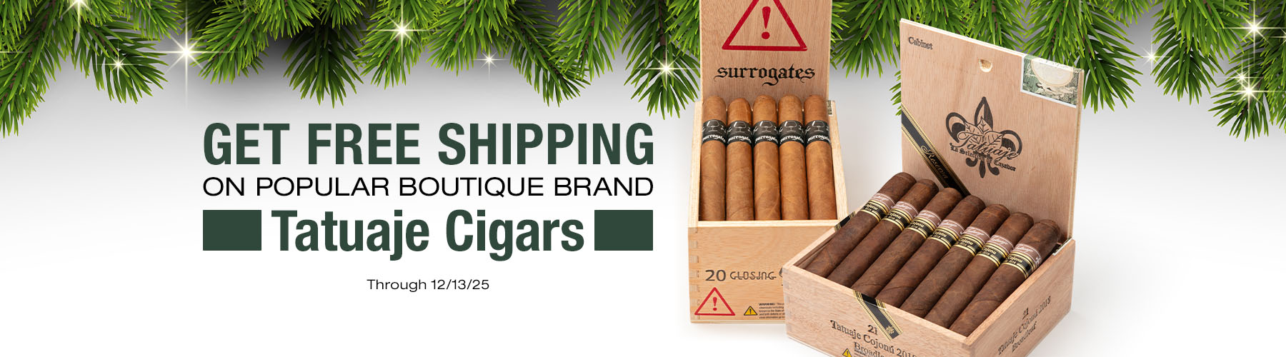 Tatuaje boxes Free Shipping