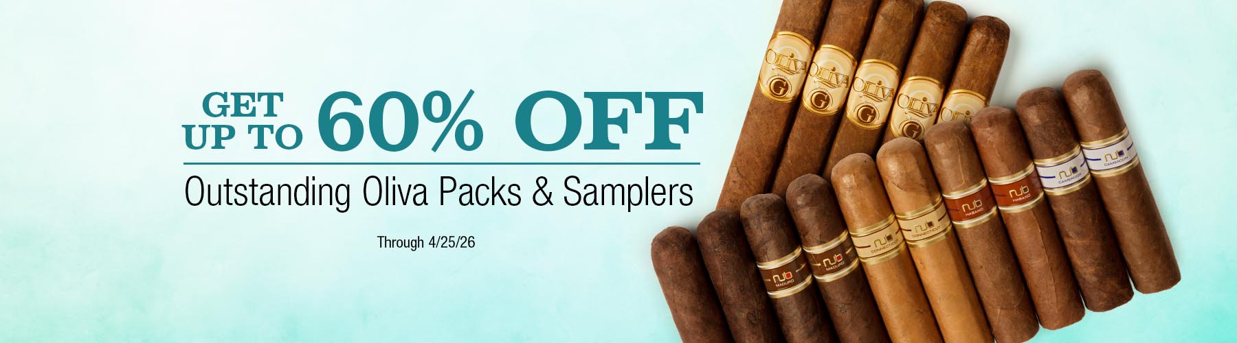 Oliva Pack & Sampler sale up to 60% off