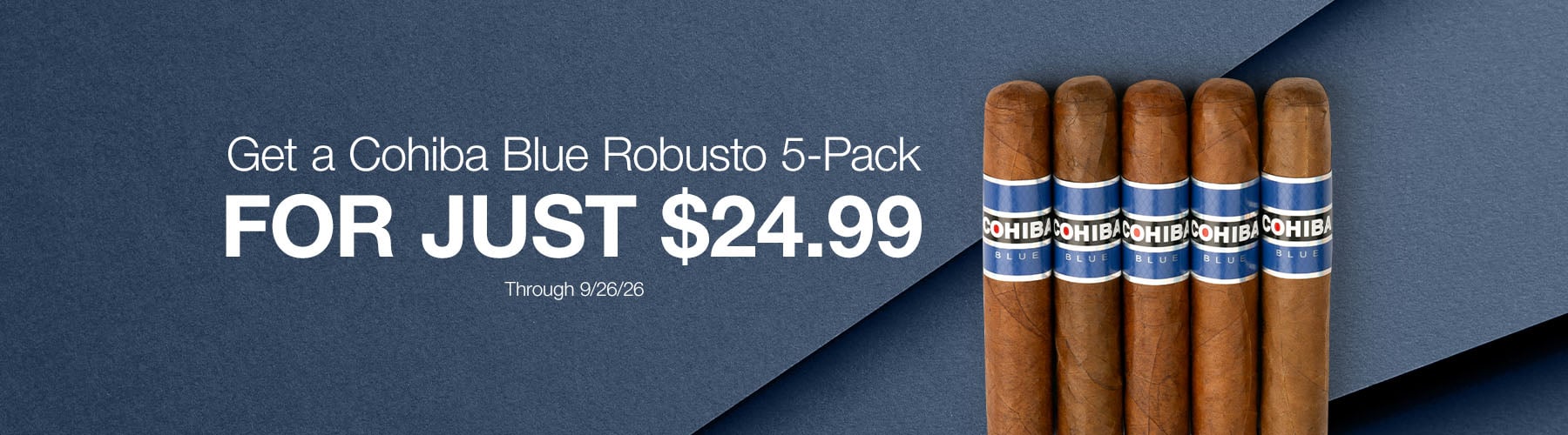 Cohiba Blue Robusto 5PK $24.99