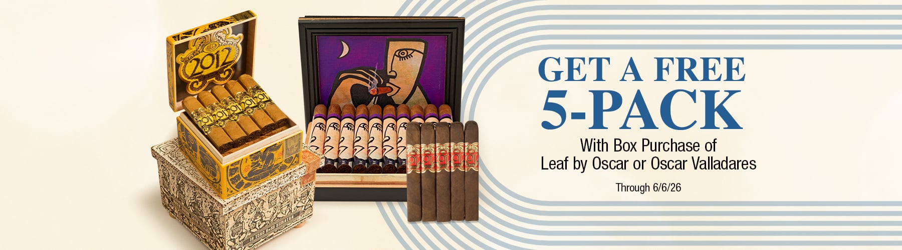 Oscar Valladares & Leaf - Free 5 Pack