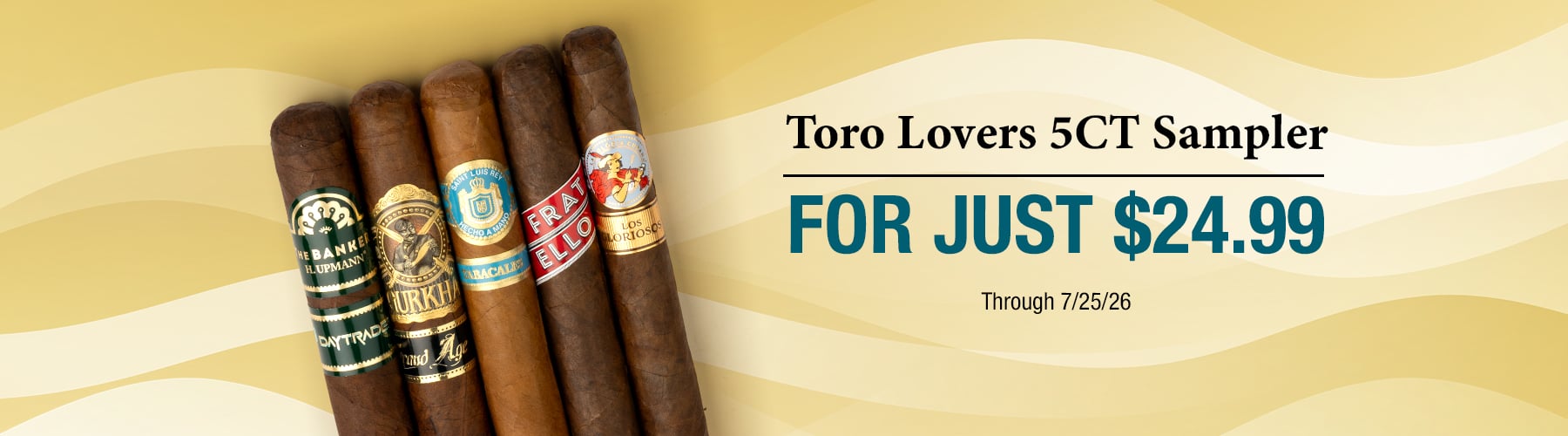 Toro Lovers 5CT Sampler - $24.99