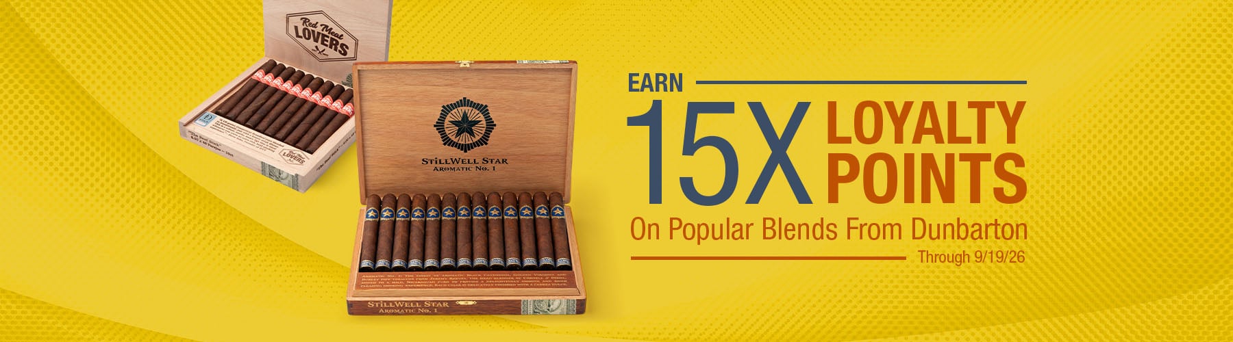 Dunbarton 15X Loyalty Points