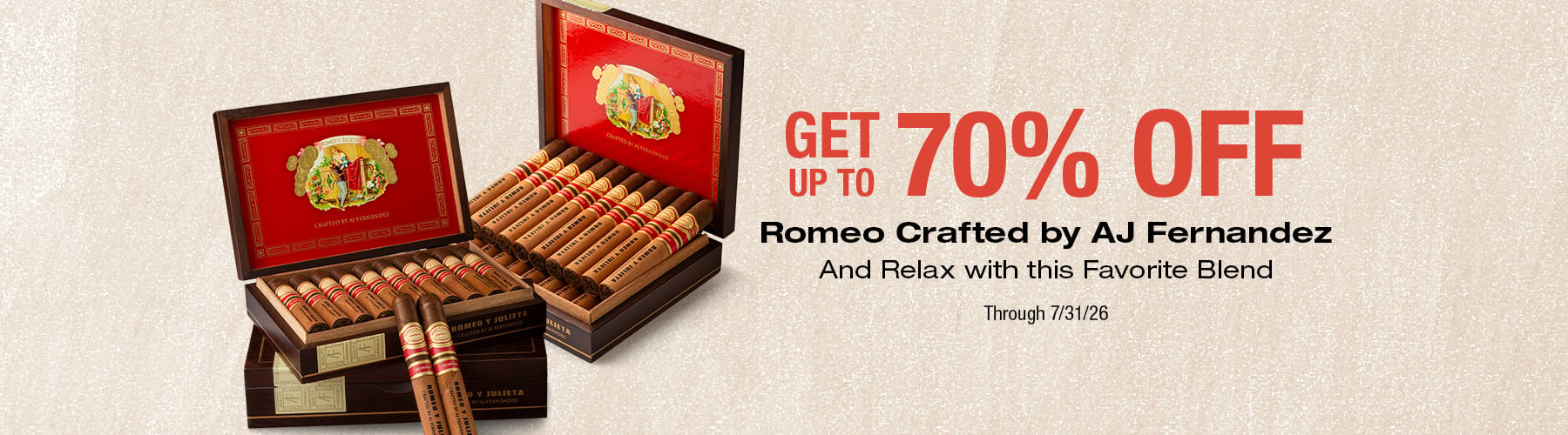 Romeo Crafted by AJF up to 70% off
