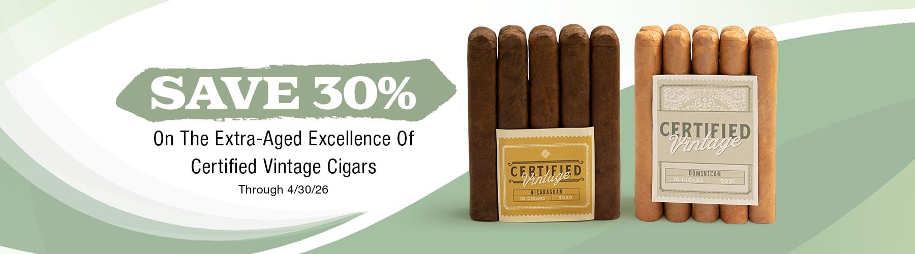 Certified Vintage - 30% off