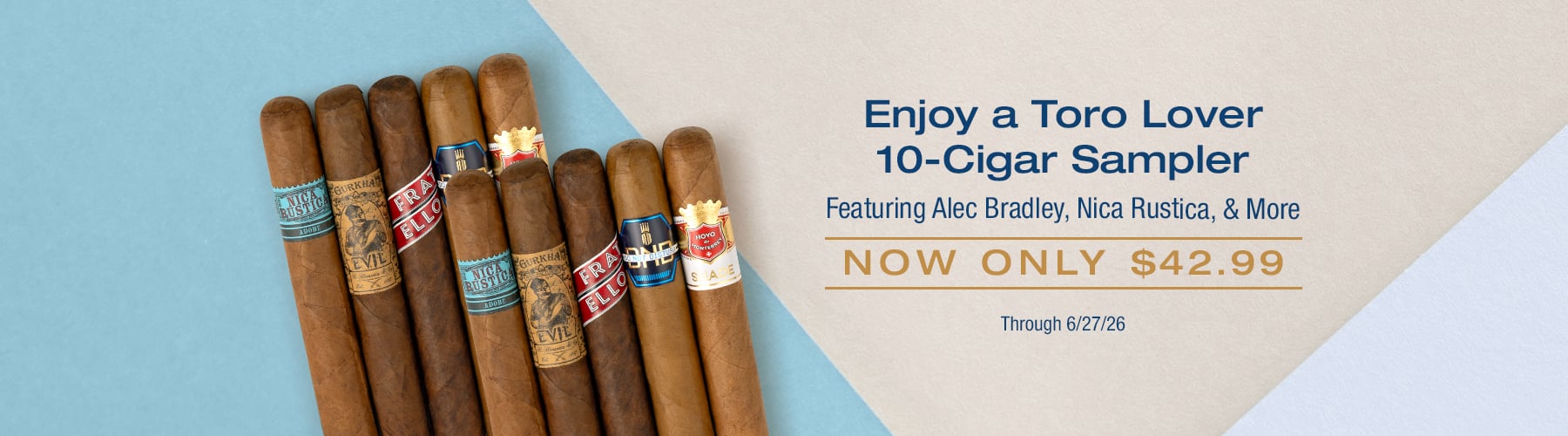 Toro Lover 10ct Sampler - $42.99
