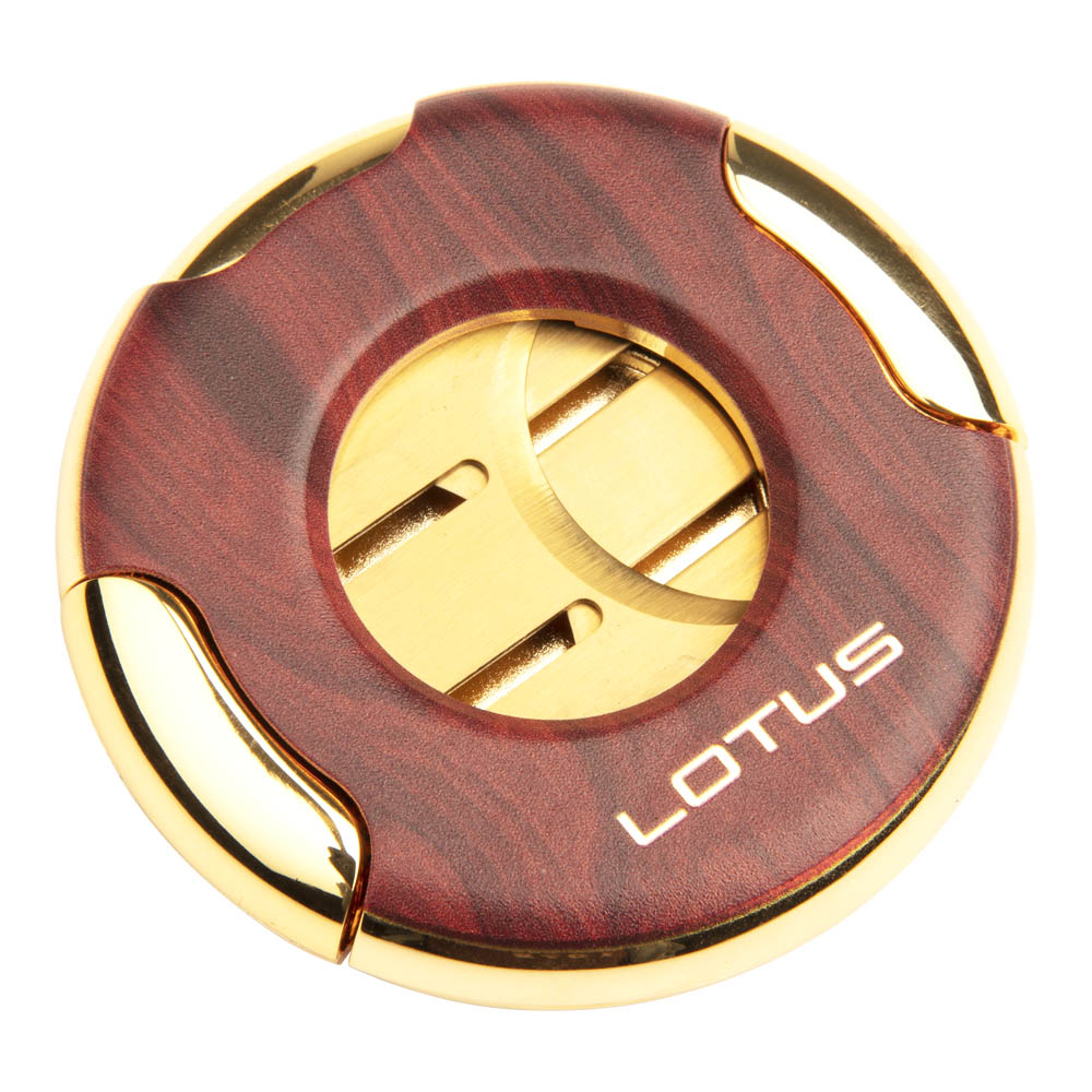 Lotus Cigar Cutters Meteor 64 Ring Cutter Wood Grain