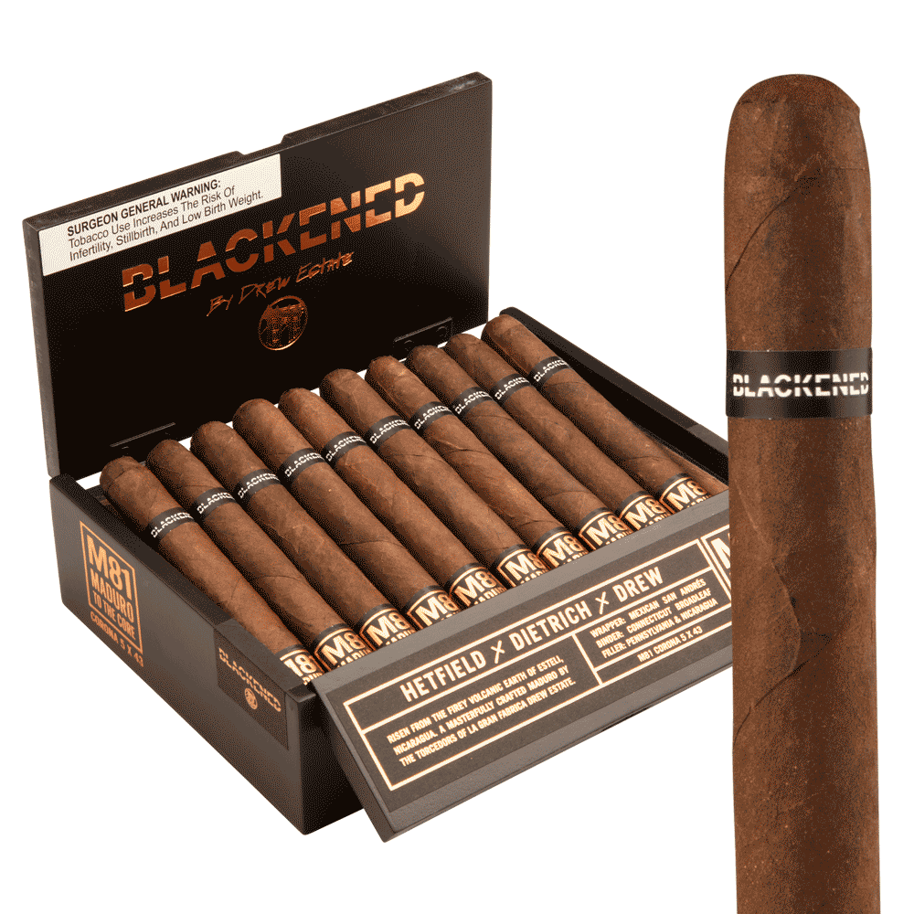 Blackened by Drew Estate Corona