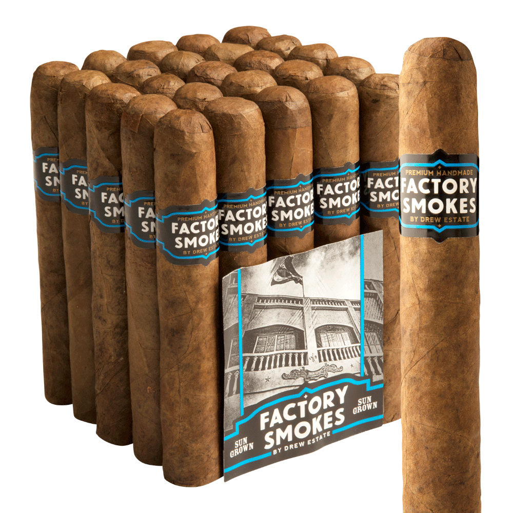 Factory Smokes by Drew Estate Gordito Sungrown
