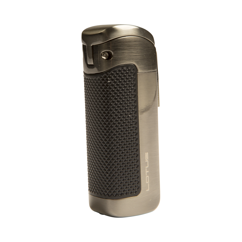 Lotus Cigar Lighters CEO Triple Flame Gunmetal