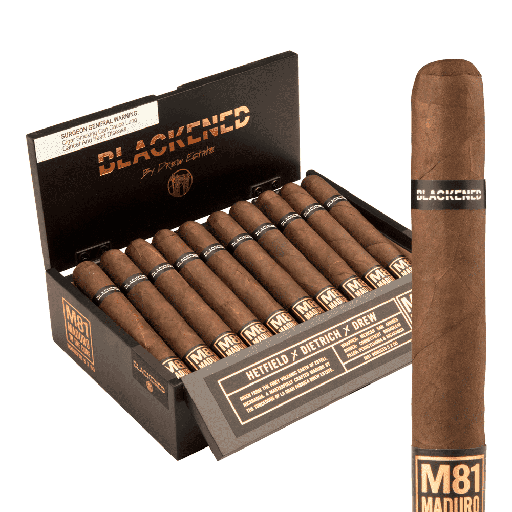 Blackened by Drew Estate M81 Robusto