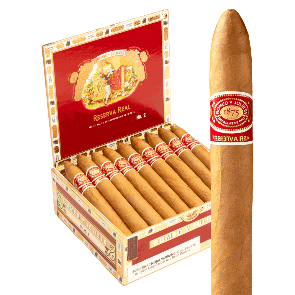 Romeo y Julieta Reserva Real No. 2 Belicoso Box-Pressed