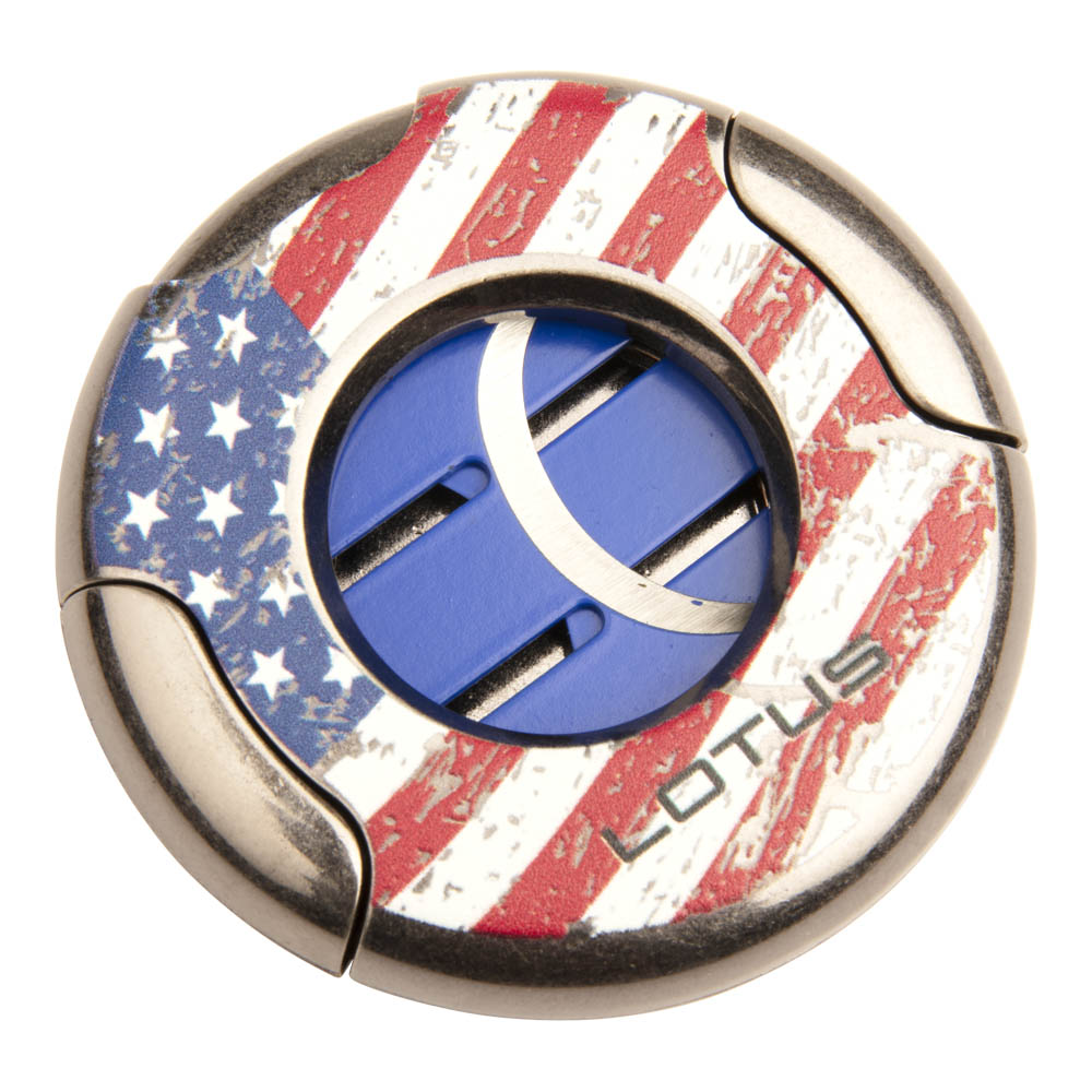 Lotus Cigar Cutters Meteor 64 Ring Cutter Flag