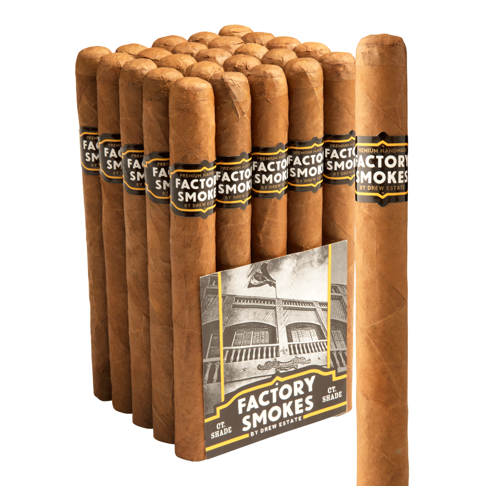 Factory Smokes by Drew Estate Churchill Shade
