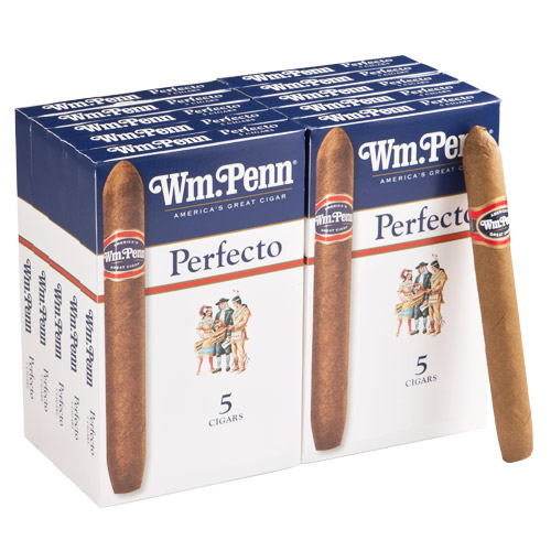 William Penn Perfecto Homogenized Tobacco Leaf Box