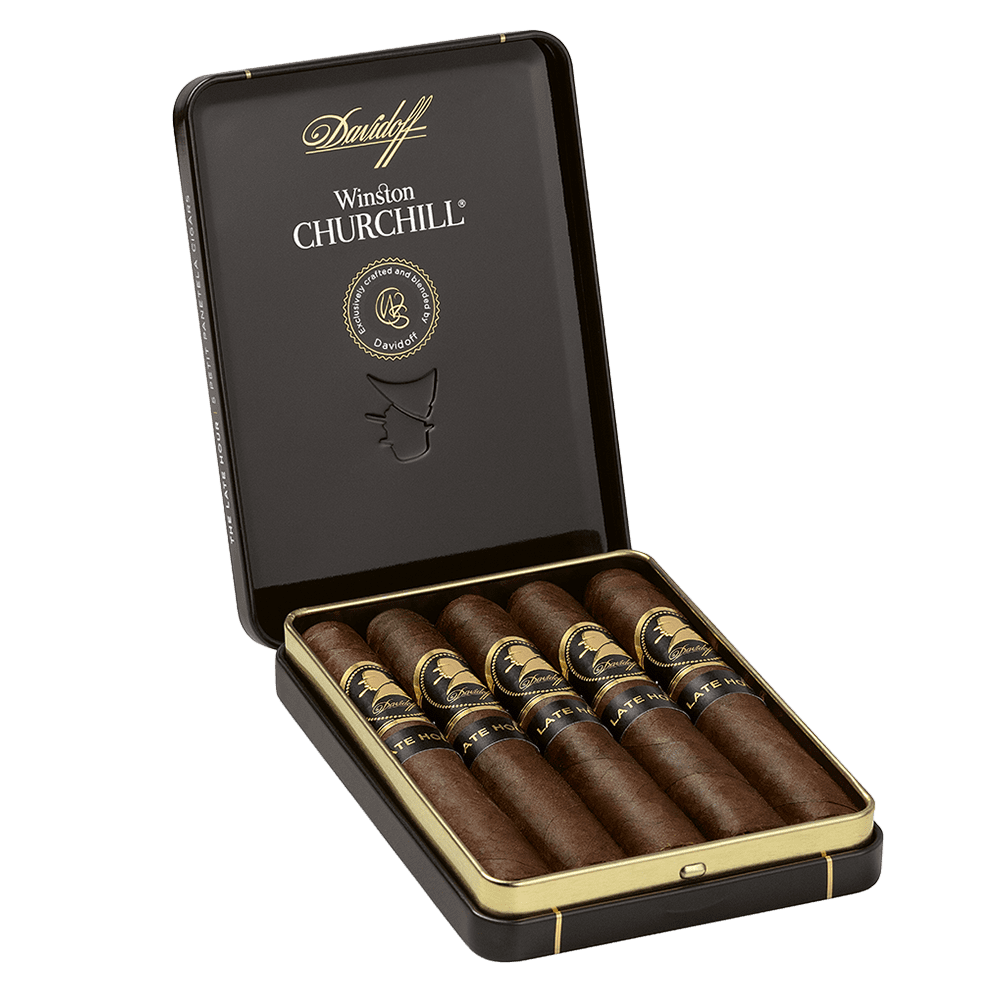 Davidoff Winston Churchill The Late Hour Petit Panetela 5Pk