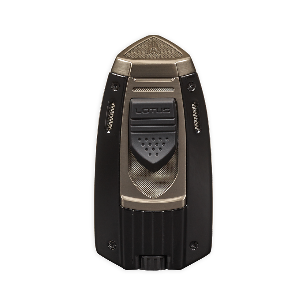 Lotus Cigar Lighters Mariner Black Double Torch