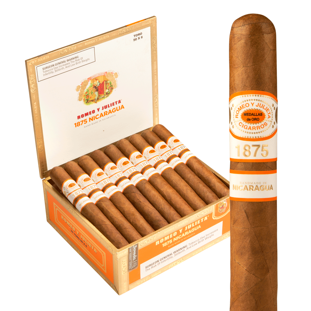Romeo y Julieta 1875 Nicaragua Toro