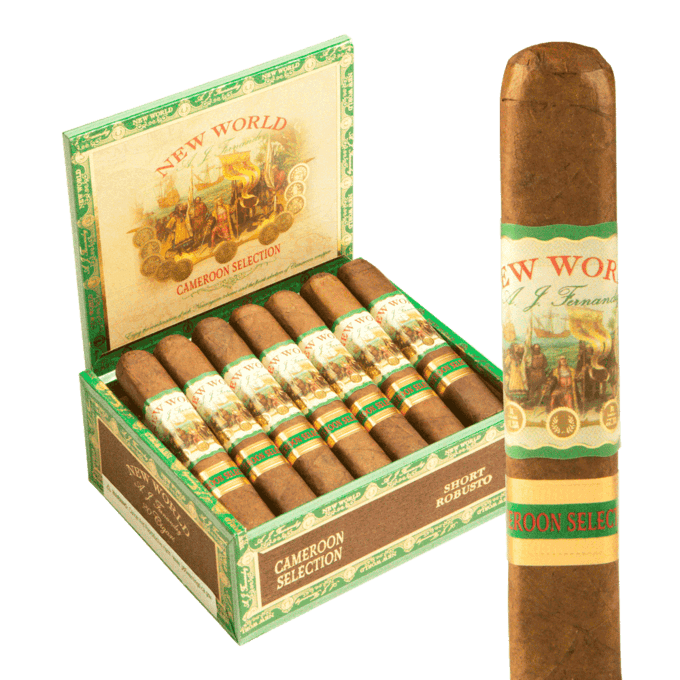 New World Cameroon by AJ Fernandez Short Robusto