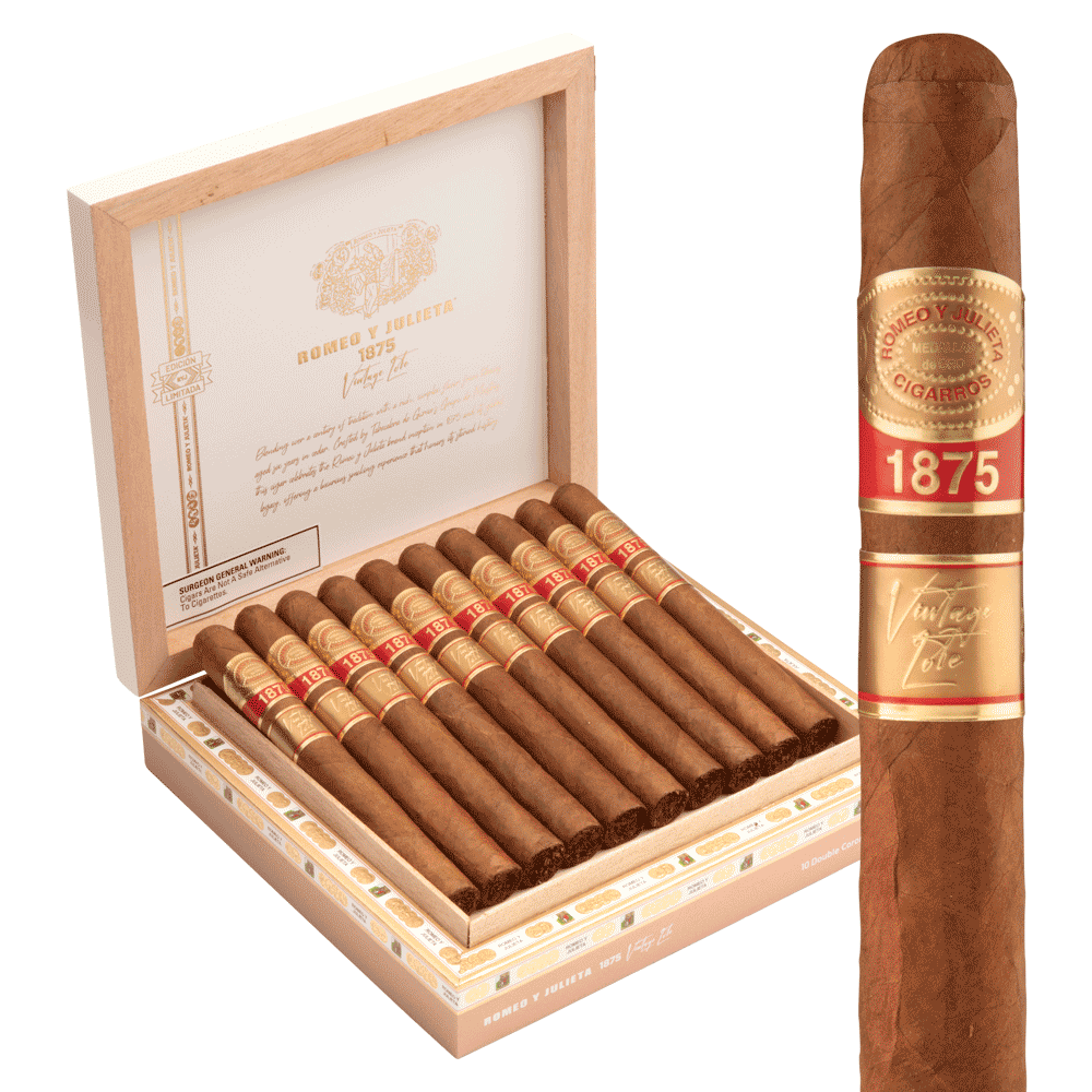 Romeo y Julieta 1875 Lote Double Corona