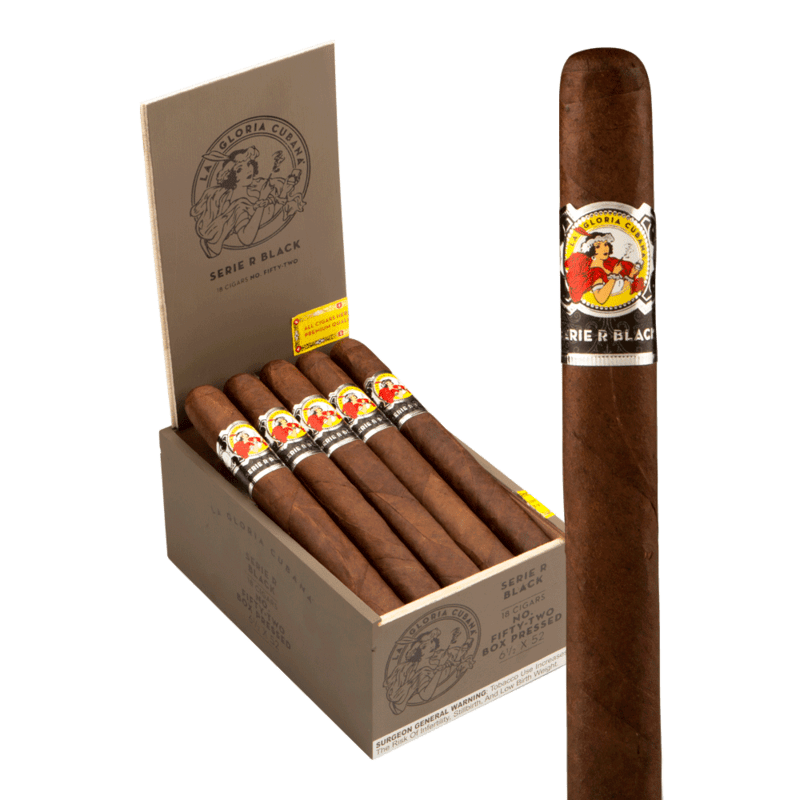 La Gloria Cubana Serie R Black No. 52
