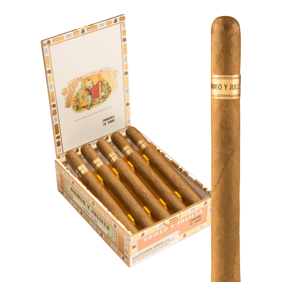 Romeo y Julieta 1875 Churchill Tube