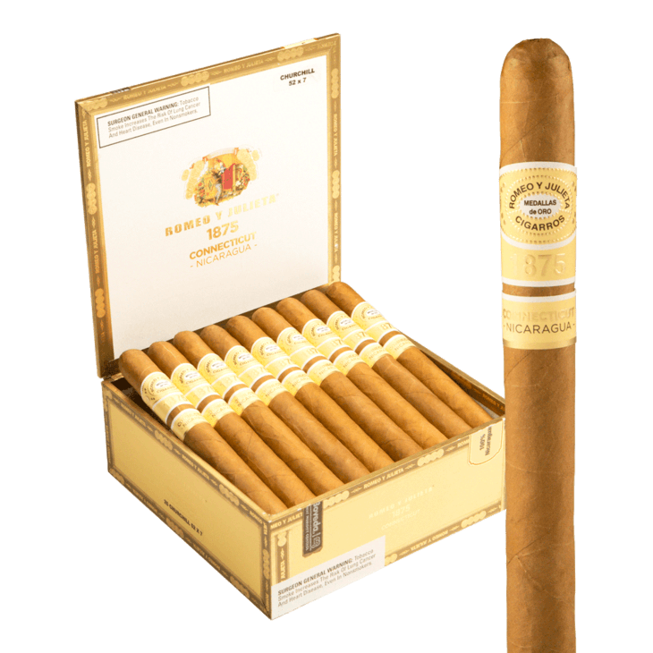 Romeo y Julieta 1875 Connecticut Nicaragua Churchill