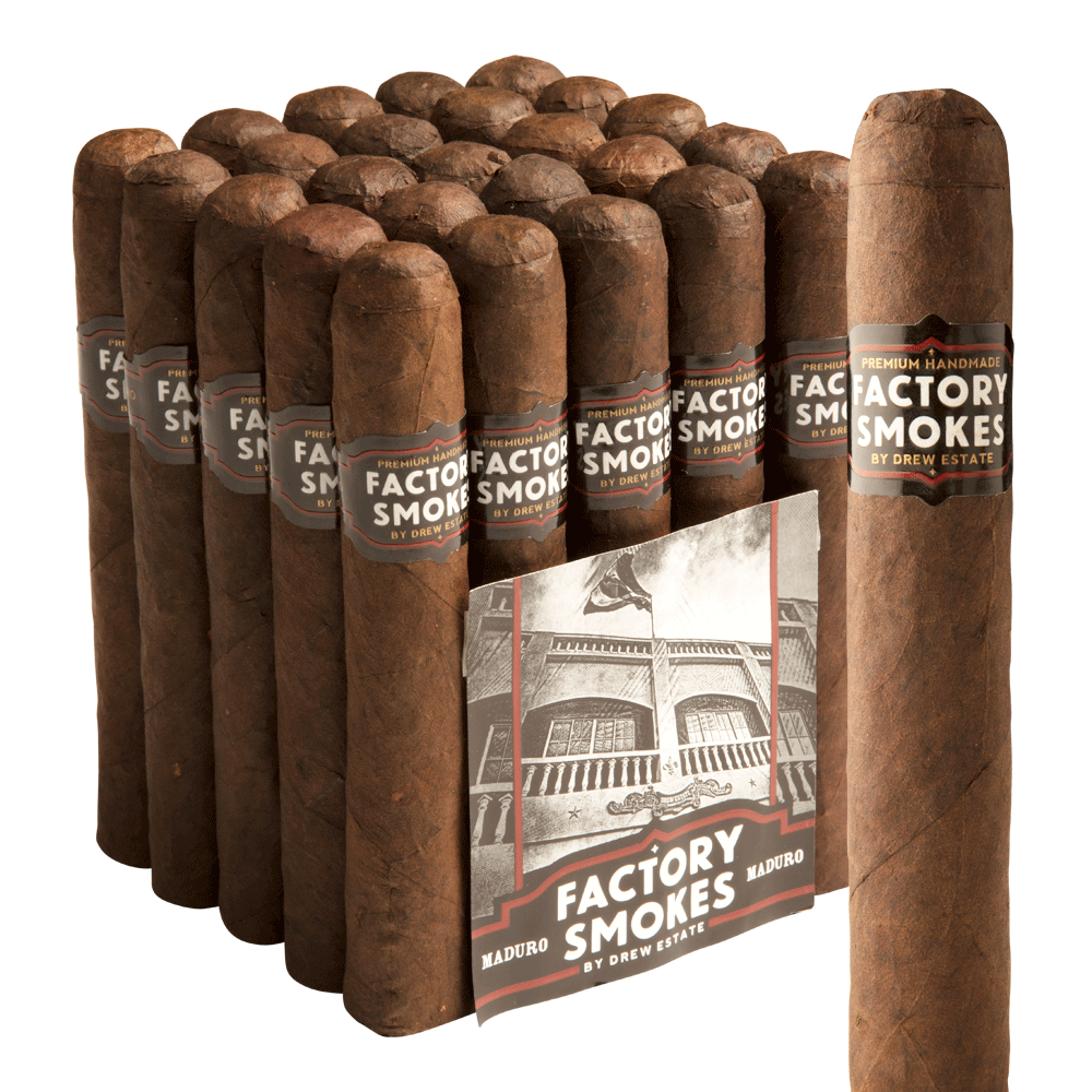 Factory Smokes by Drew Estate Gordito Maduro