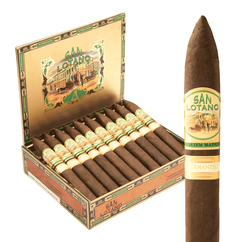 AJ Fernandez San Lotano Requiem Maduro Torpedo