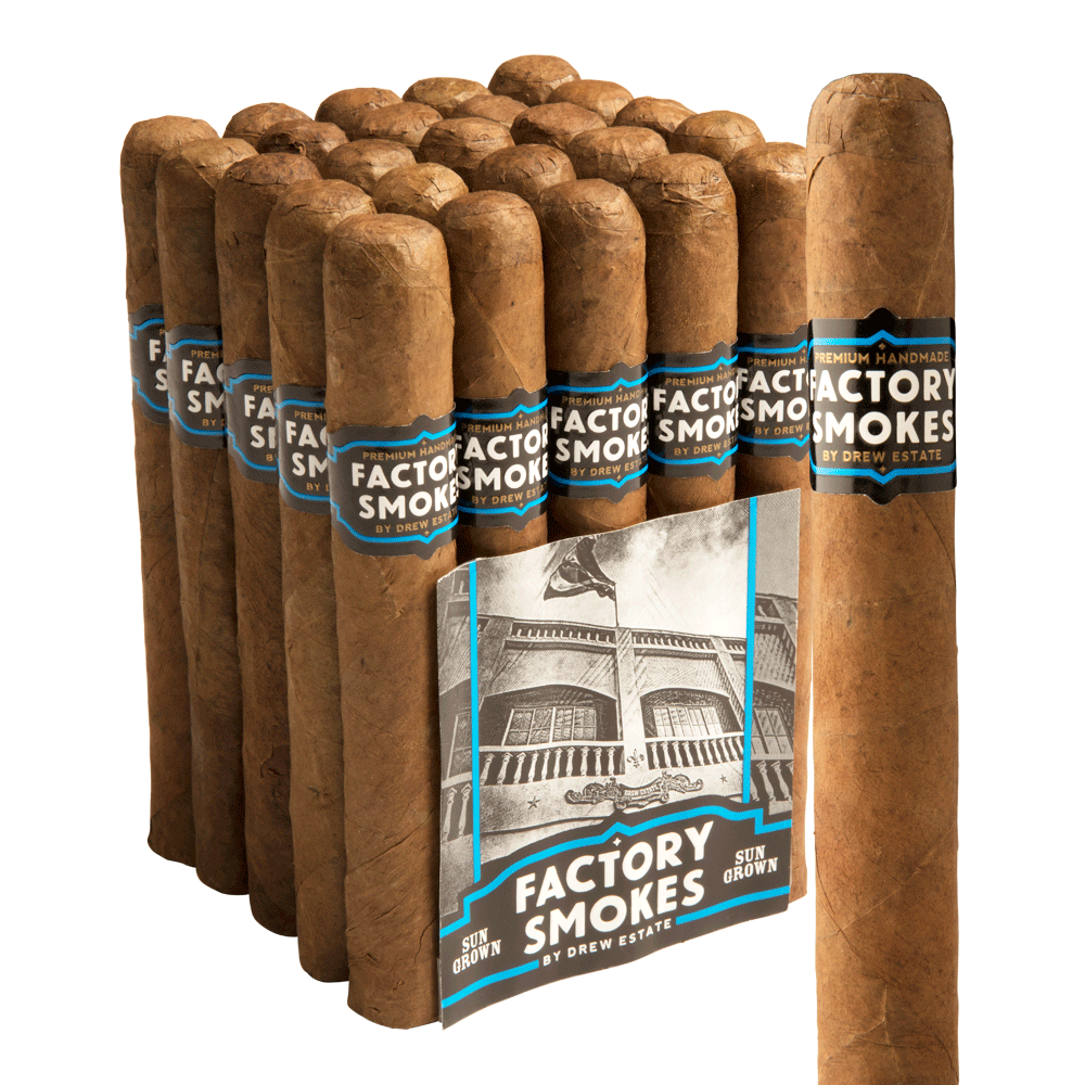 Factory Smokes by Drew Estate Toro Sungrown