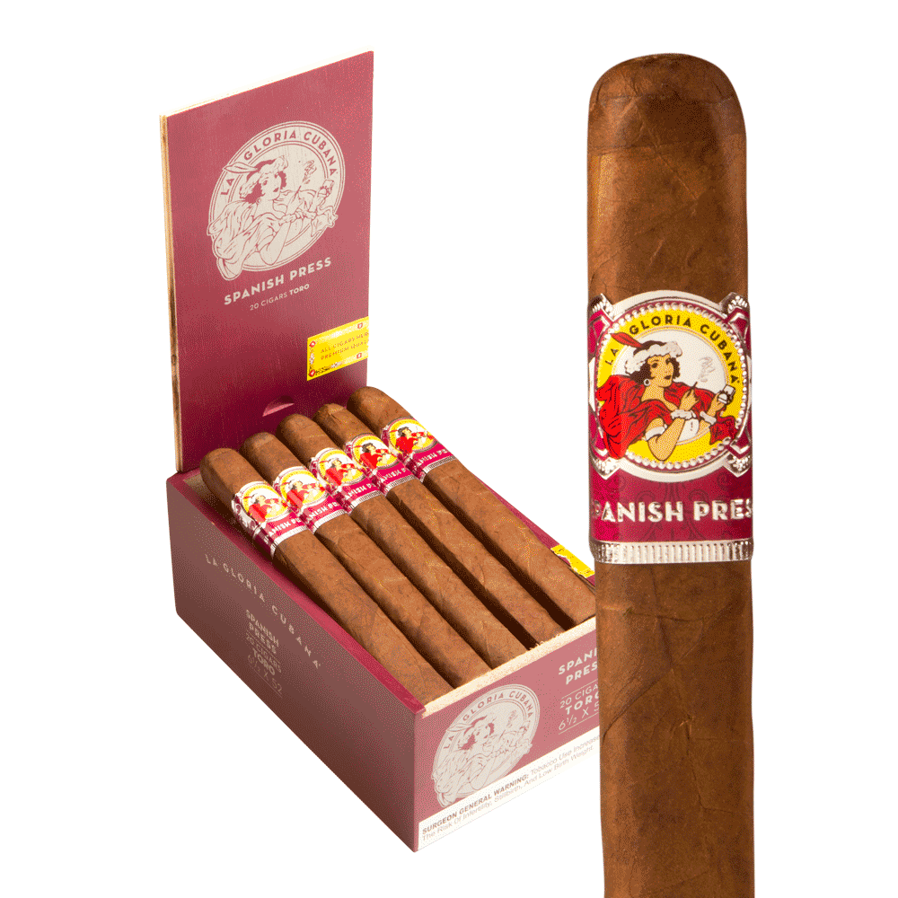La Gloria Cubana Spanish Press Toro