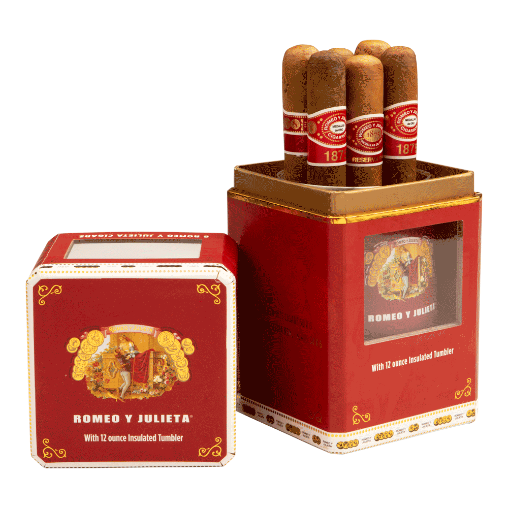 Cigar Samplers 6 Romeo y Julietas & Tumbler