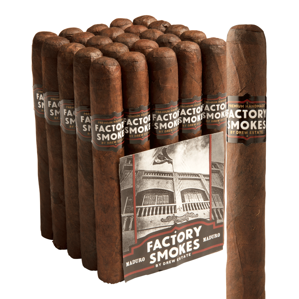 Factory Smokes by Drew Estate Toro Maduro